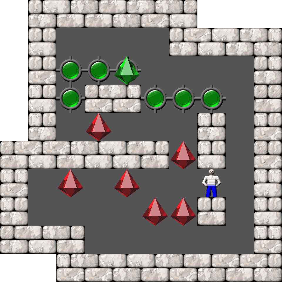 Sokoban Revenge Collection 09 level 16